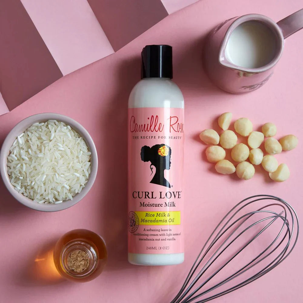 CAMILLE ROSE CURL LOVE MOISTURE MILK-8 OZ