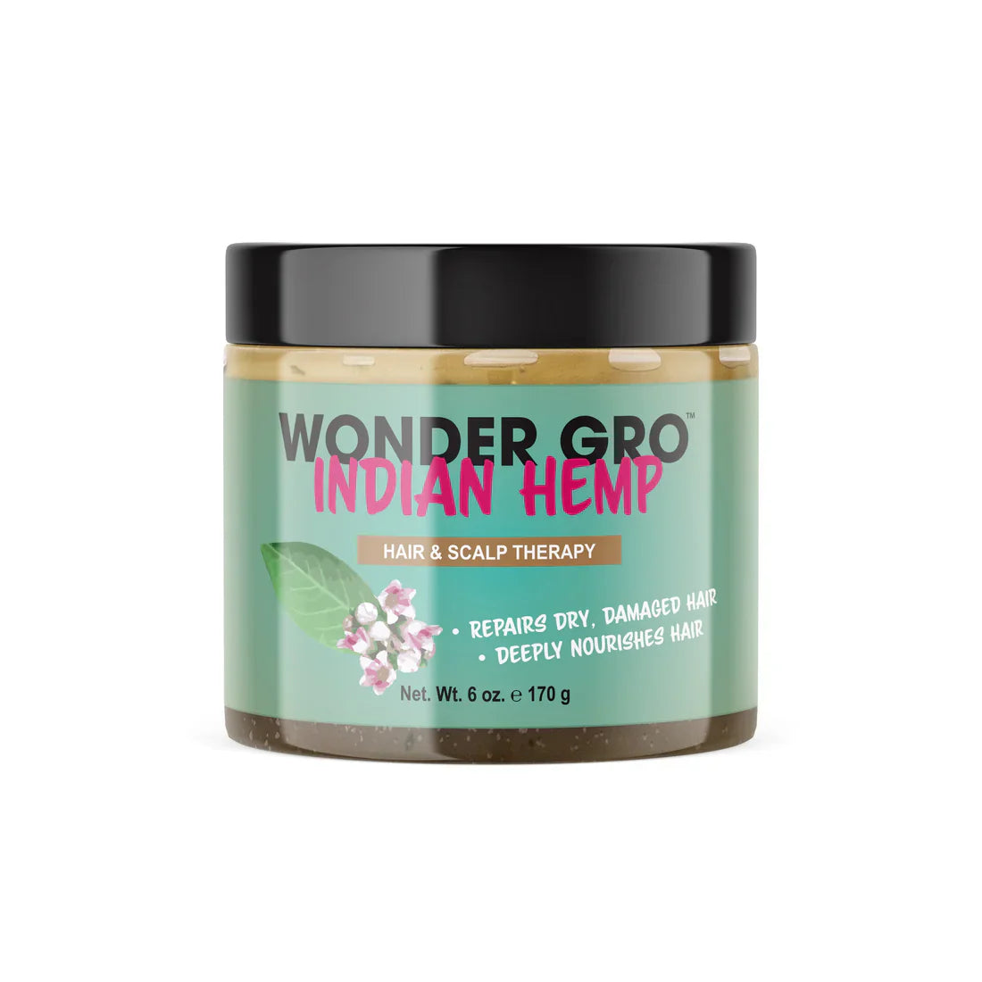 Wonder Gro Indian Hemp Hair & Scalp Conditioner-12 OZ