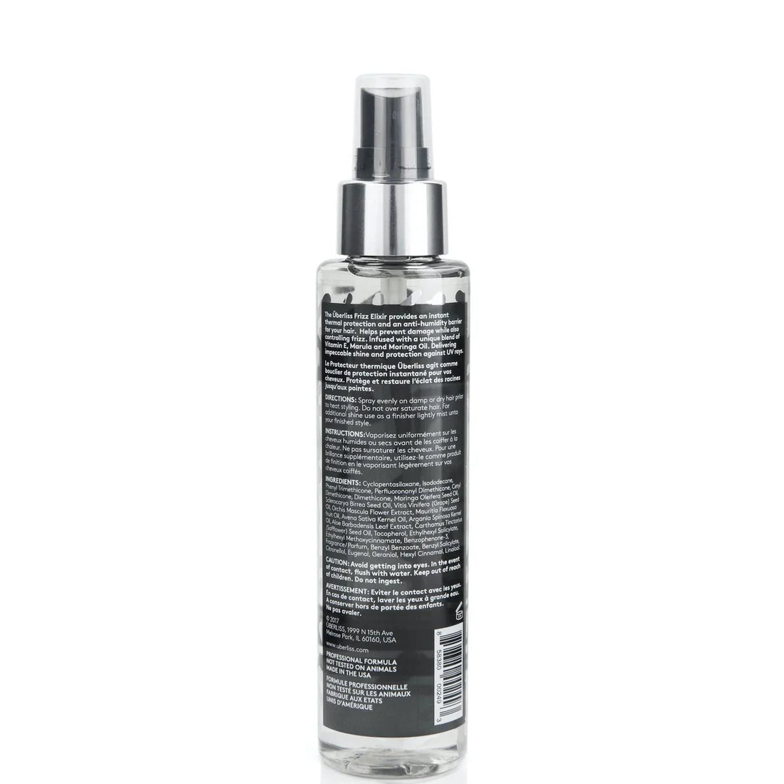 Uberliss Frizz Elixir Heat Protector Spray 133ml