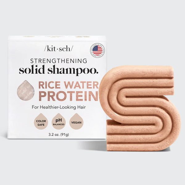 Kitsch Rice Water Shampoo Bar for Hair Growth 91 G