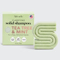 KITSCH TEA TREE & MINT Anti Dandruff Clarifying Shampoo Bar 91G