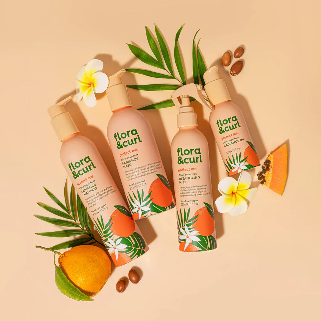 FLORA & CURL protect me Citrus Superfruit Detangling Mist 250ml