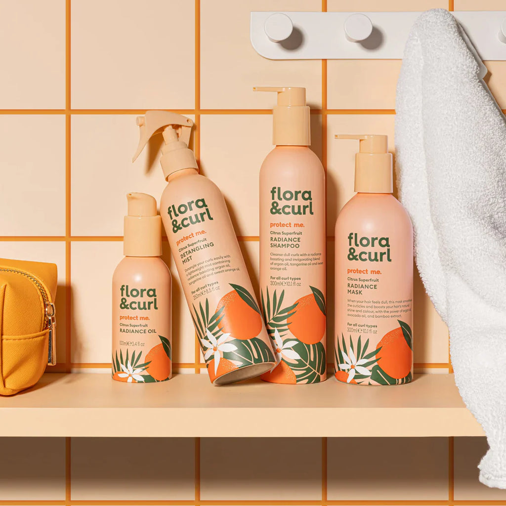 FLORA & CURL protect me. Citrus Superfruit Radiance Mask 300ml
