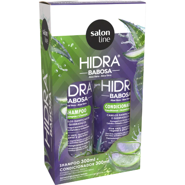SALON LINE HIDRA KIT ALOE VERA & KERATIN 300ml