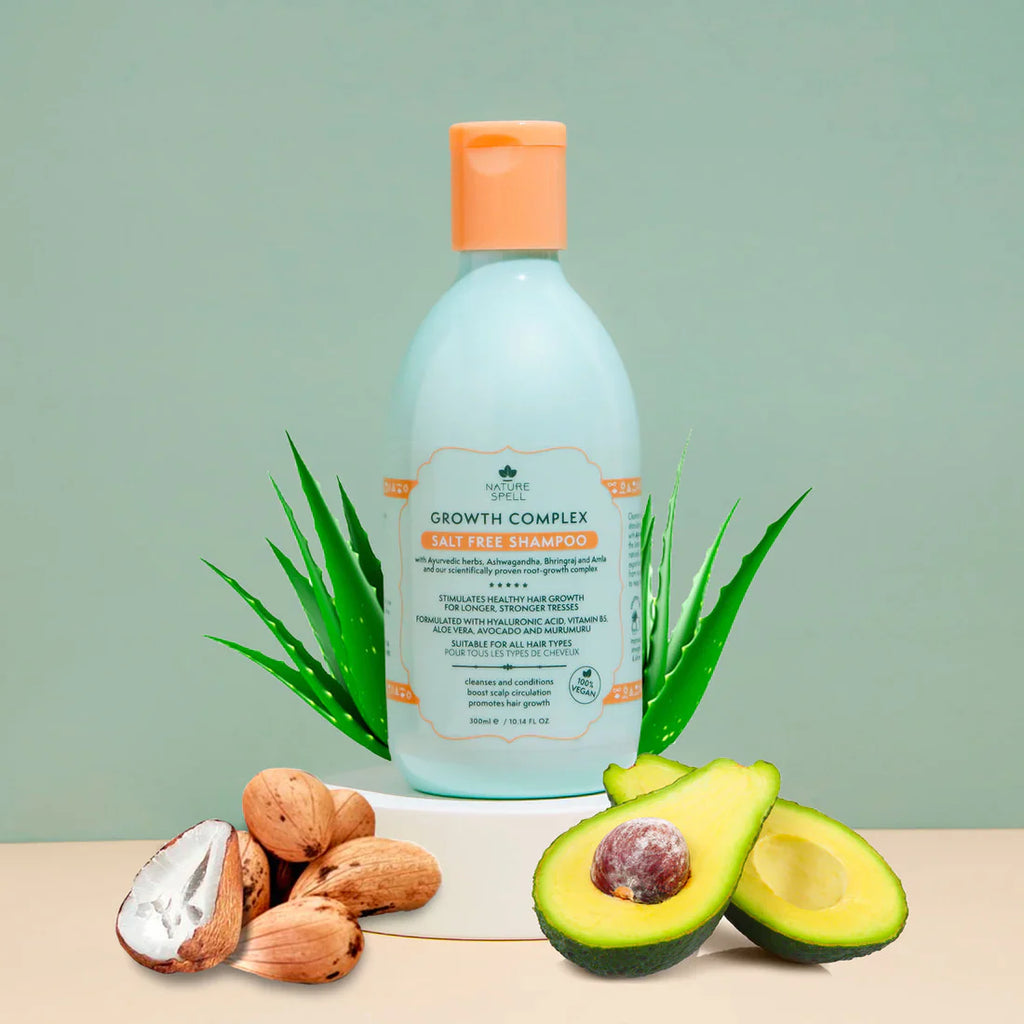 Nature Spell Growth Complex Salt Free Shampoo 300ML