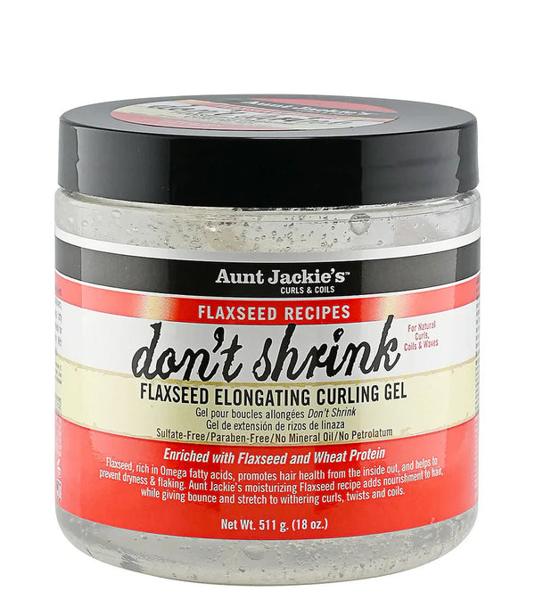 AUNT JACKIE’S Don’t Shrink – Elongating Curling Gel 15 OZ
