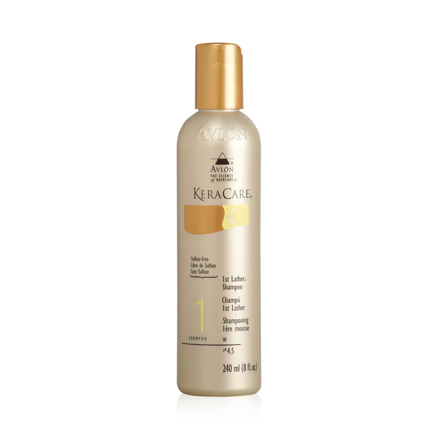 KeraCare 1st Lather Shampoo (Sulfate-Free) 8 oz