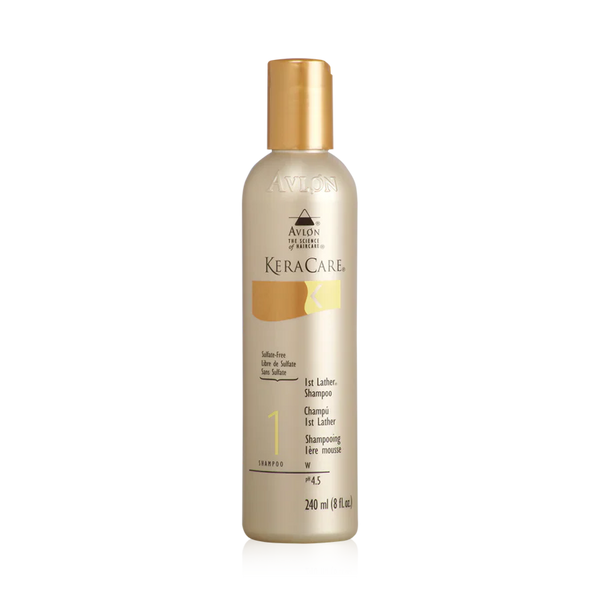 KeraCare 1st Lather Shampoo (Sulfate-Free) 8 oz