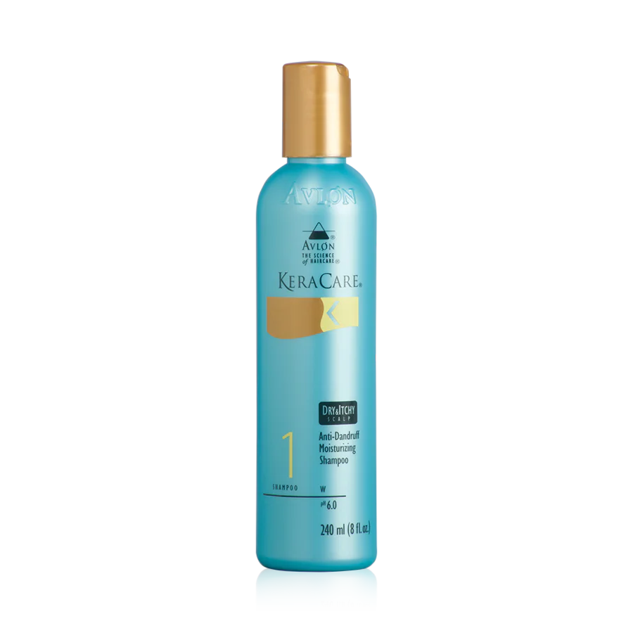 KeraCare Dry & Itchy Scalp Anti-Dandruff Moisturizing Shampoo 8 OZ