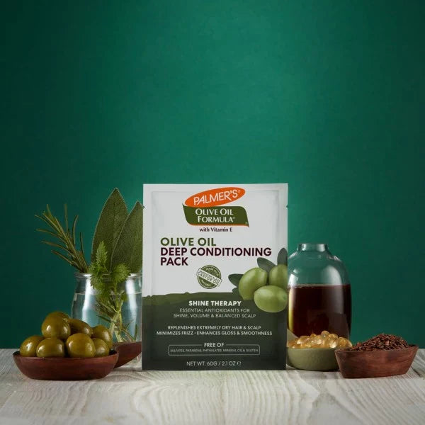PALMER’S OLIVE OIL FORMULA Shine Therapy Deep Conditioning Pack 60G