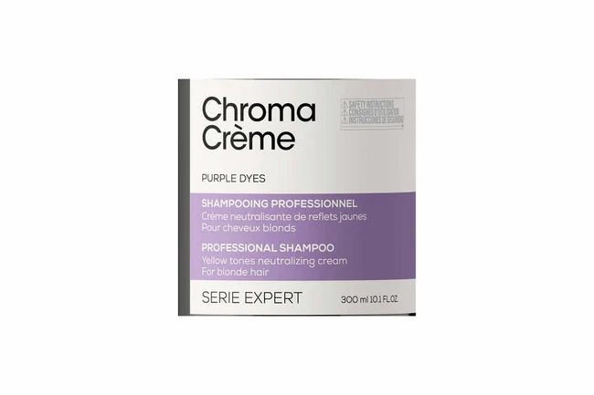 L'ORÉAL PROFESSIONNEL SERIE EXPERT CHROMA CRÈME YELLOW TONES NEUTRALIZING CREAM SHAMPOO FOR BLONDES TO PLATINUM BLONDES 500ML