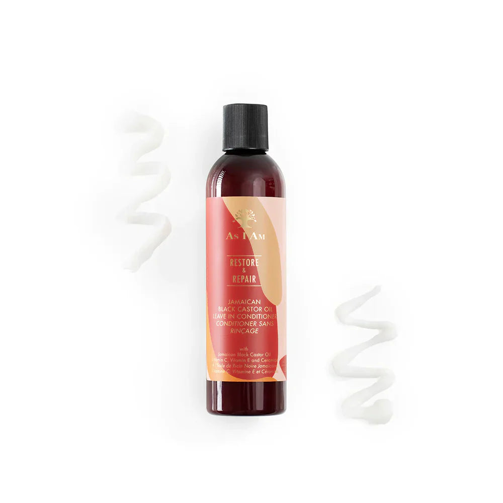 AS I AM Jamaican Black Castor Oil Leave-In Conditioner 8 OZ