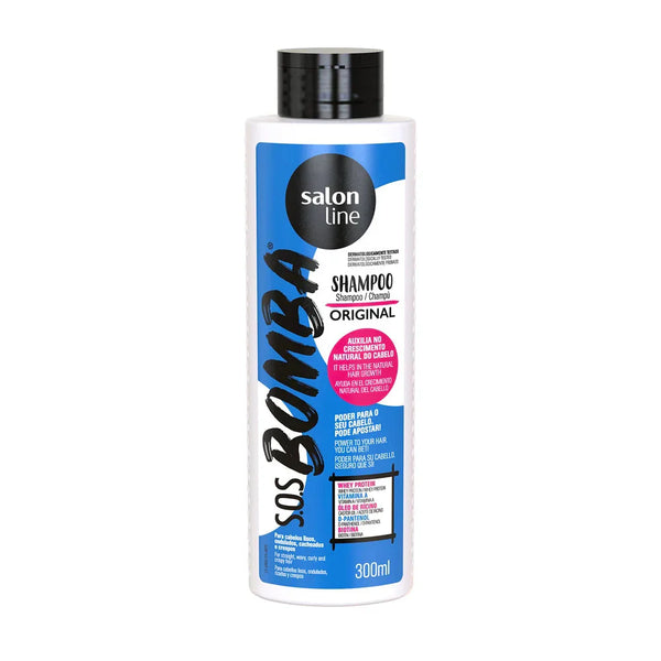 SALON LINE BOMBA ORIGINAL HYDRATION AND DETANGLING SHAMPOO 300 ML