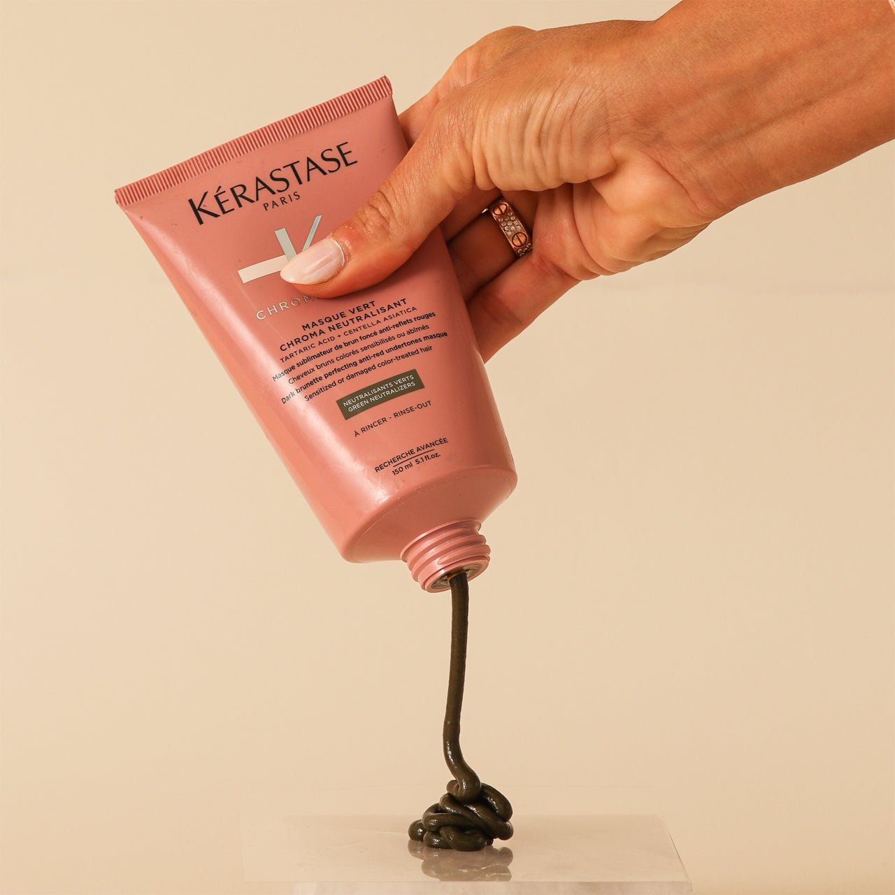Kerastase Masque Vert Chroma Neutralisant Hair (Dark Brunette Perfecting) 150ml