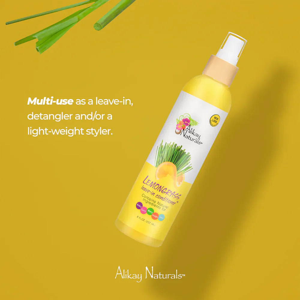 ALIKAY NATURAL LEMONGRASS LEAVE IN CONDITIONER 8 oz