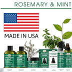 DIFEEL ROSEMARY AND MINT HAIR STRENGTHENING CONDITIONER WITH BIOTIN 12 oz