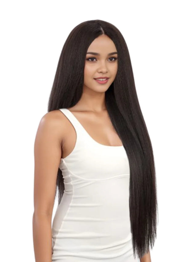 SLEEK REMY GORGEOUS 100% PREMIUM SYNTHETIC VIRGIN HAIR DUPE PERM YAKI