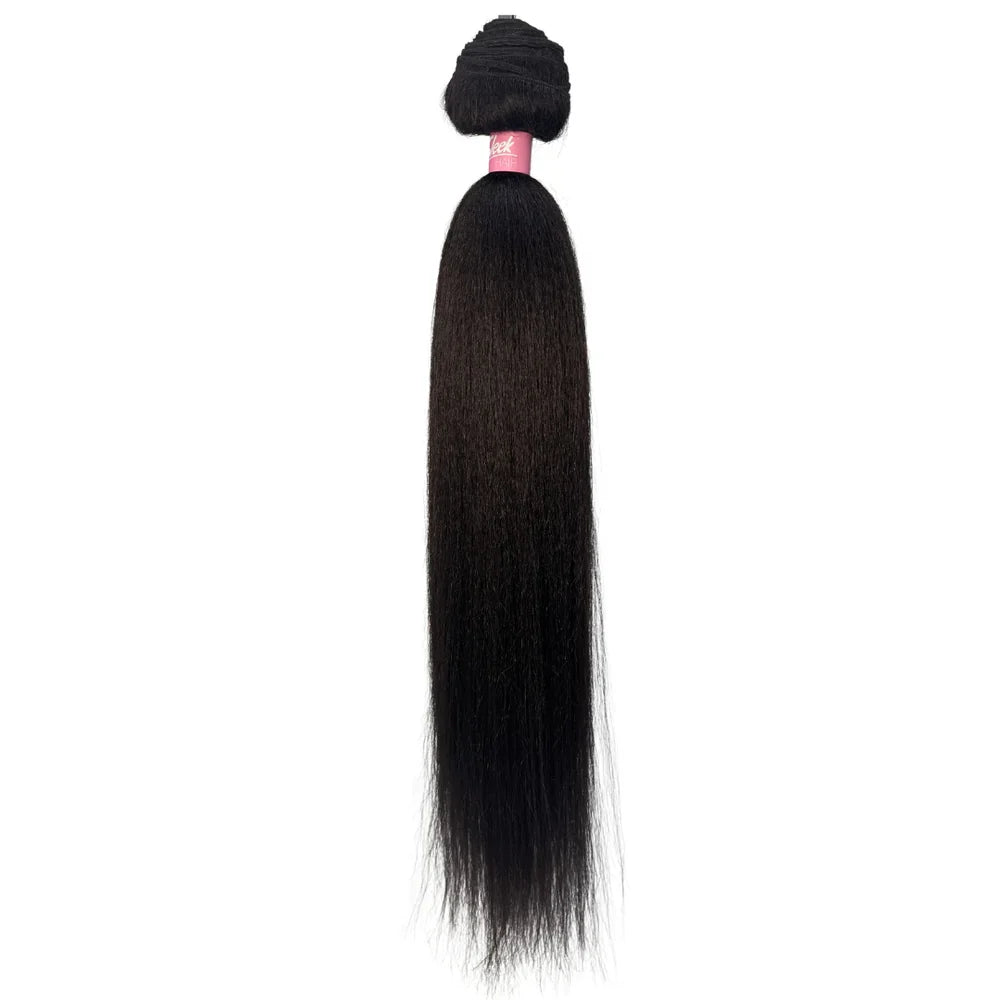 SLEEK REMY GORGEOUS 100% PREMIUM SYNTHETIC VIRGIN HAIR DUPE PERM YAKI