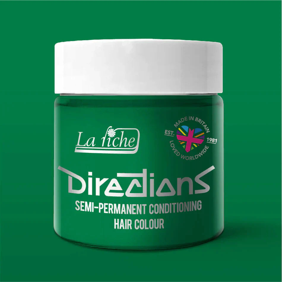 DIRECTIONS Apple Green Semi-permanent hair colour 100ml