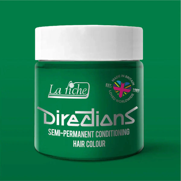 DIRECTIONS Apple Green Semi-permanent hair colour 100ml