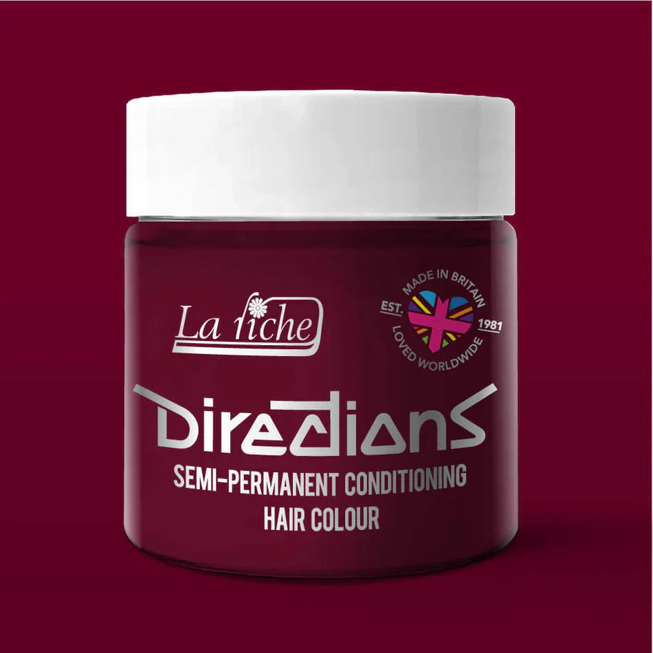 DIRECTIONS Rubine Semi-permanent hair colour 100ml