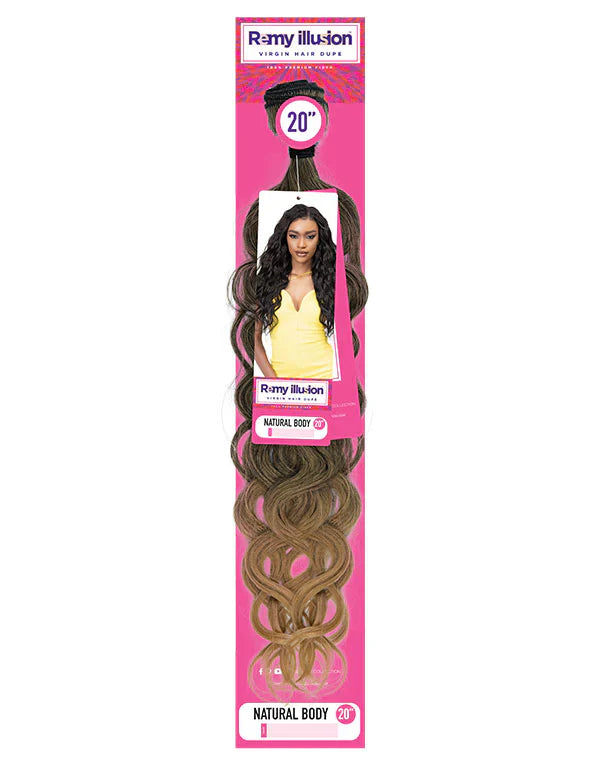 JANET COLLECTION PREMIUM SYNTHETIC HAIR REMY ILLUSION NATURAL BODY WAVE