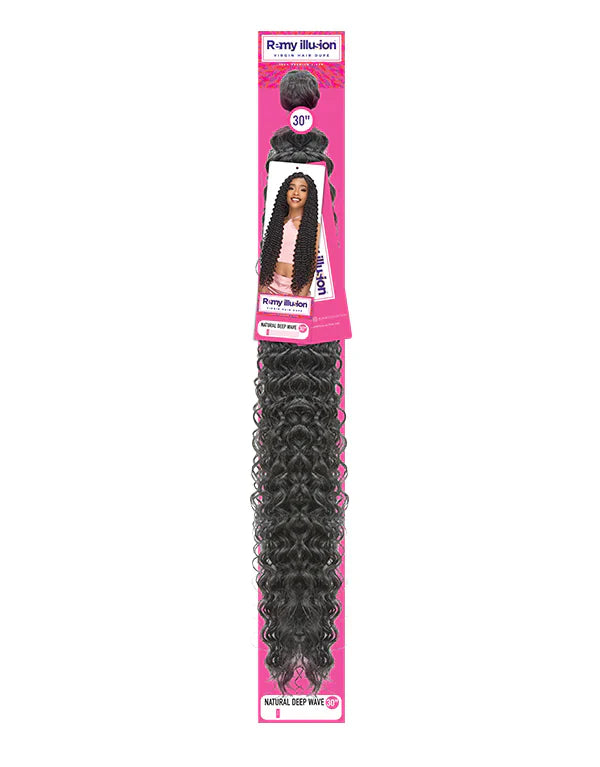 JANET COLLECTION PREMIUM SYNTHETIC HAIR REMY ILLUSION NATURAL DEEP WAVE
