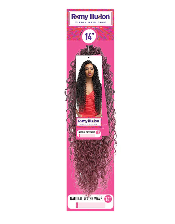 JANET COLLECTION PREMIUM SYNTHETIC HAIR REMY ILLUSION NATURAL WATER WAVE