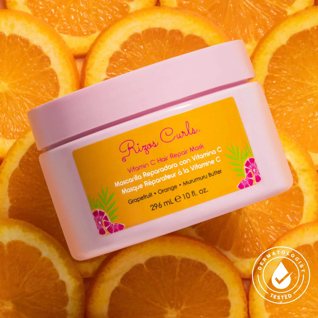 RIZOS CURLS Vitamin C Hair Repair Mask 10 OZ