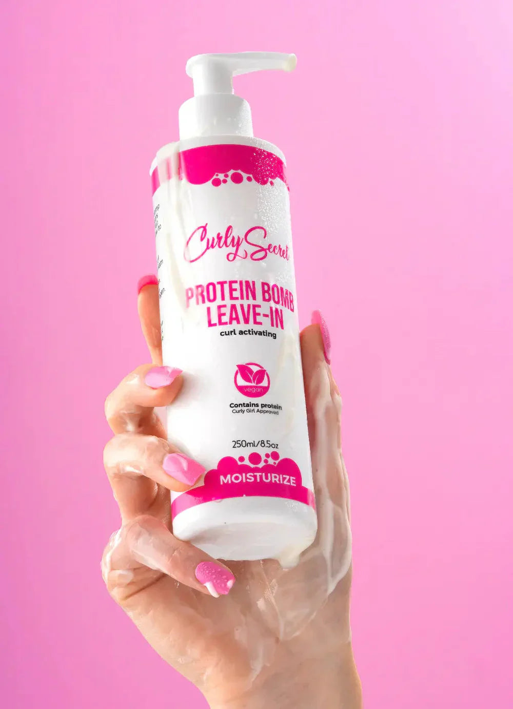 CURLY SECRET PROTEIN BOMB LEAVE-IN