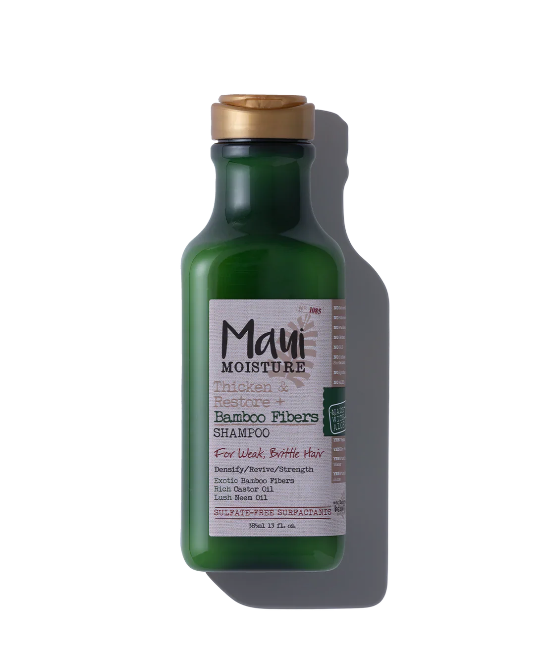 MAUI MOISTURE Thicken & Restore + Bamboo Fiber Shampoo