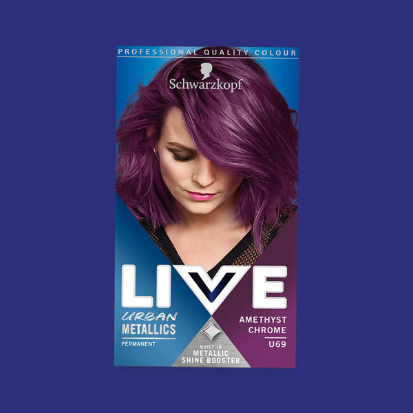 LIVE U69 AMETHYST CHROME PERMANENT COLOUR