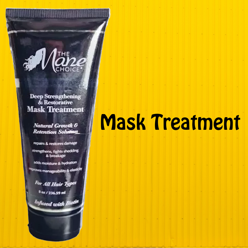 The Mane Choice Green Tea & Carrot Deep Strengthening Mask Treatment 236.59 ml