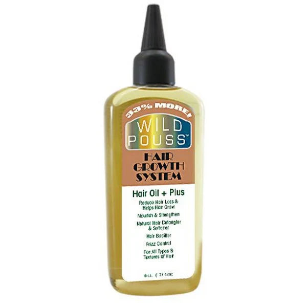 WILD POUSS GROWTH OIL - PLUS 6OZ