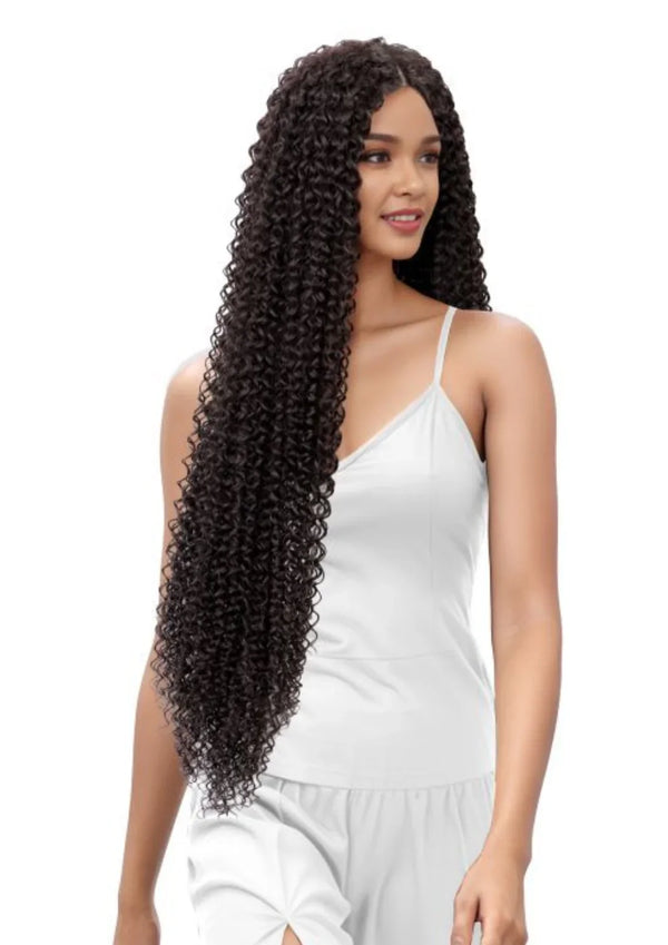 SLEEK REMY GORGEOUS 100% PREMIUM SYNTHETIC VIRGIN HAIR DUPE WATER WAVE