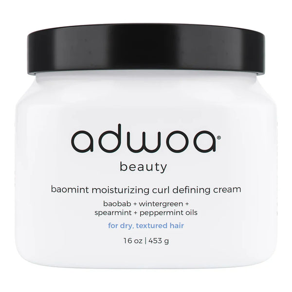 ADWOA BEAUTY baomint™ moisturizing curl defining cream 3.3 OZ