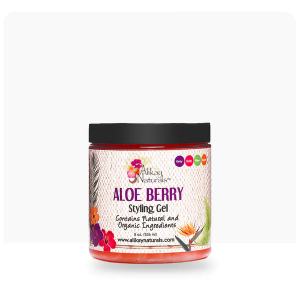 ALIKAY NATURAL ALOE BERRY STYLING GEL 8 OZ
