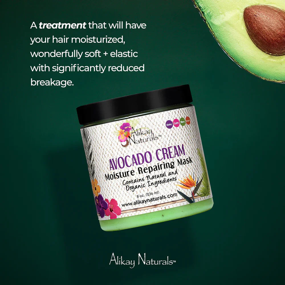 ALIKAY NATURAL AVOCADO CREAM MOISTURE REPAIRING HAIR MASK