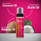 MIELLE Brazilian Curly Cocktail Curl Mousse -7.5 oz