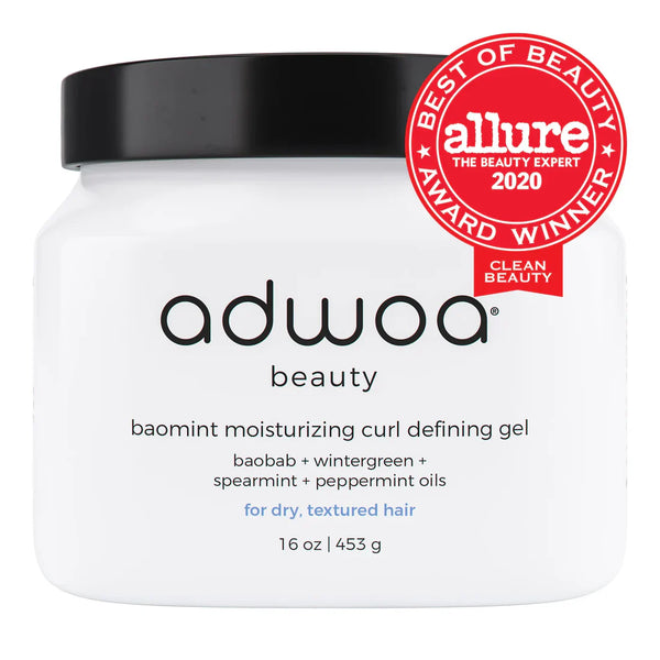 ADWOA BEAUTY baomint moisturizing curl defining gel