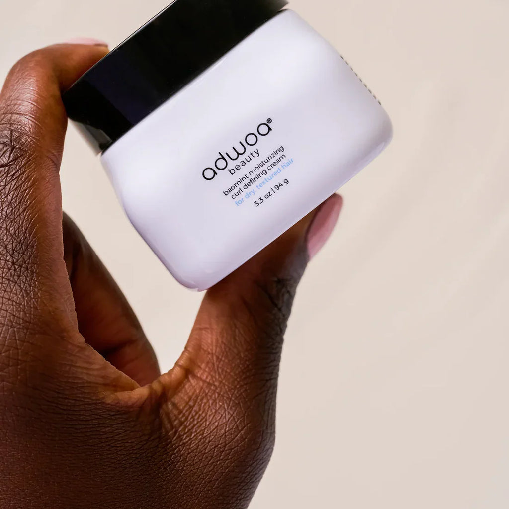ADWOA BEAUTY baomint™ moisturizing curl defining cream 3.3 OZ