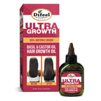 DIFEEL ULTRA GROWTH BASIL & CASTOR HAIR GROWTH OIL 2.5 OZ.