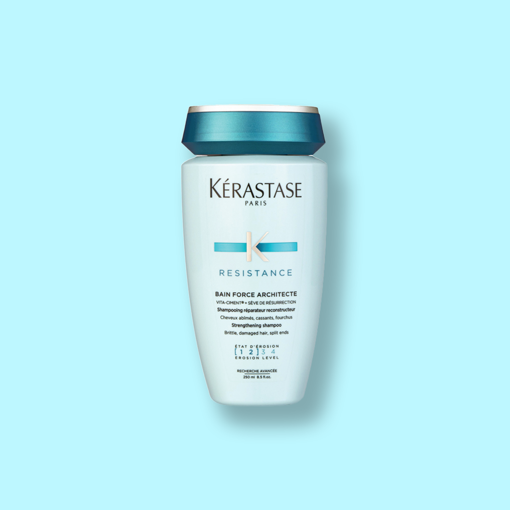 Kerastase Resistance Bain Force Architecte Shampoo (For Brittle, very Damaged Hair, Split Ends) - 250ml8.5oz