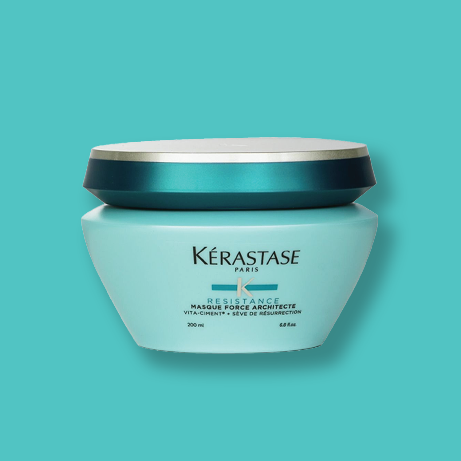 Kerastase Resistance Force Architecte Hair Mask, For Damaged and Over-Processed Hair, 200ml