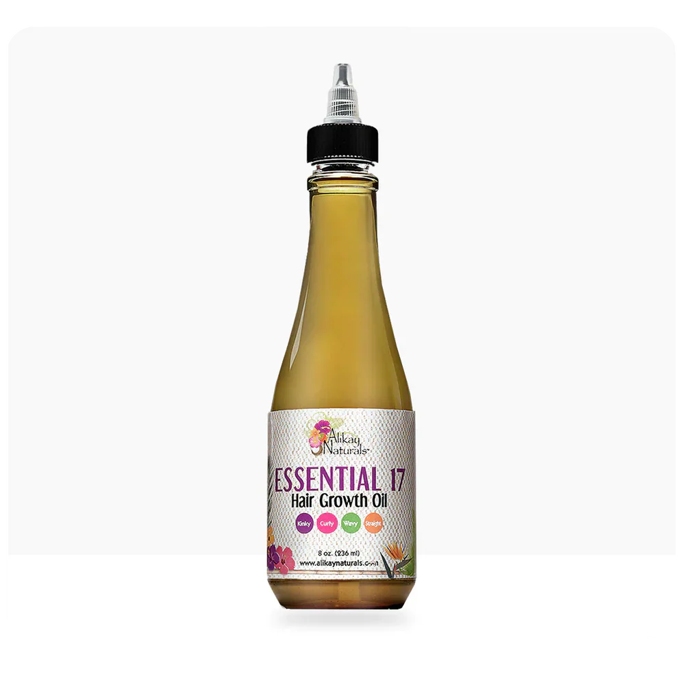ALIKAY NATURAL ESSENTIAL 17™ HAIR GROWTH OIL 8 OZ