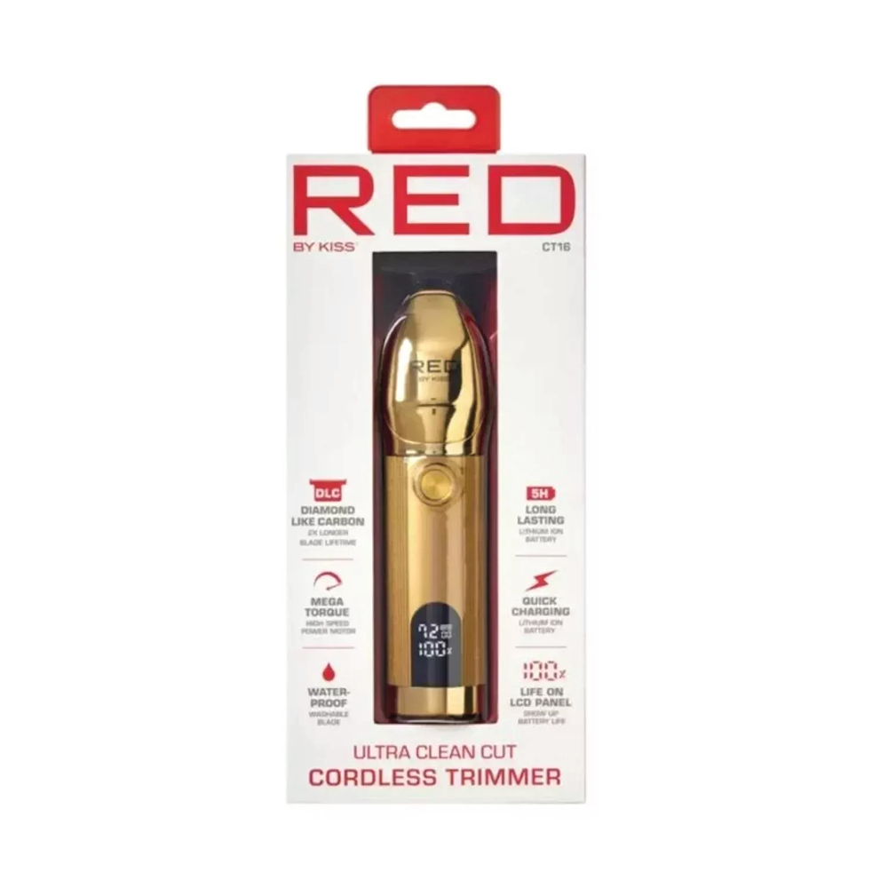 Red By Kiss Ultra Clean Cut Cordless Trimmer CT16