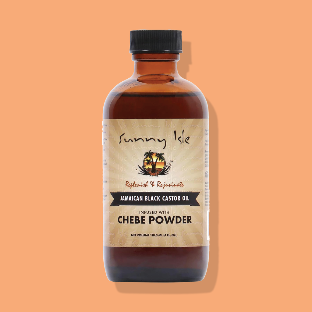 Sunny Isle Jamaican Black Castor Oil Infused with All-Natural African Chebe Powder 118.3ml