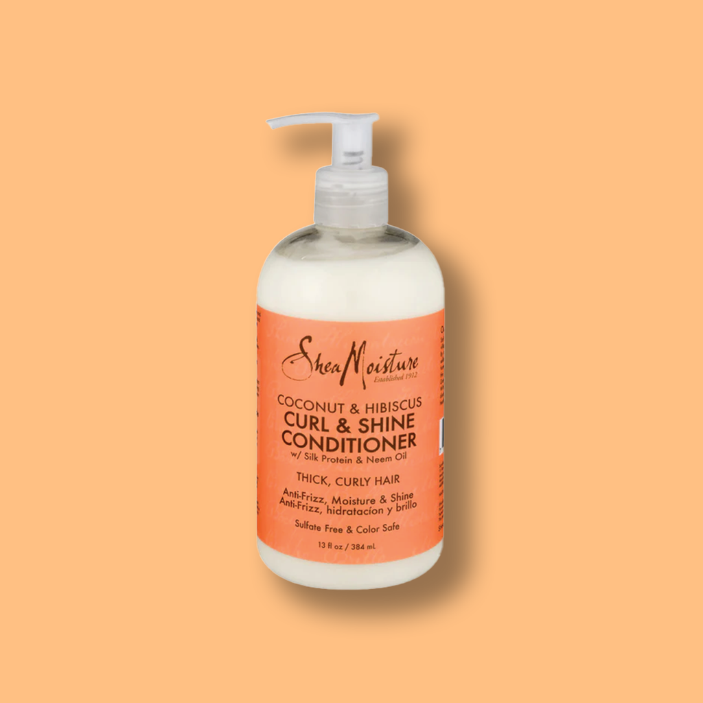 Shea Moisture Coconut & Hibiscus Curl & Shine Conditioner 384ml