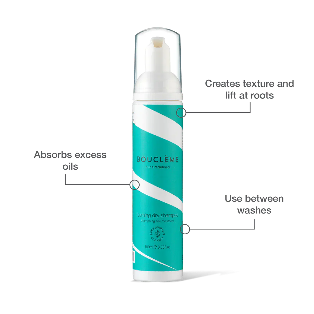 BOUCLEME Foaming Dry Shampoo 100ML