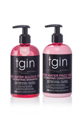 TGIN Rose Water Hydrating Shampoo 13 OZ and Conditioner 13 OZ Duo (13oz each)
